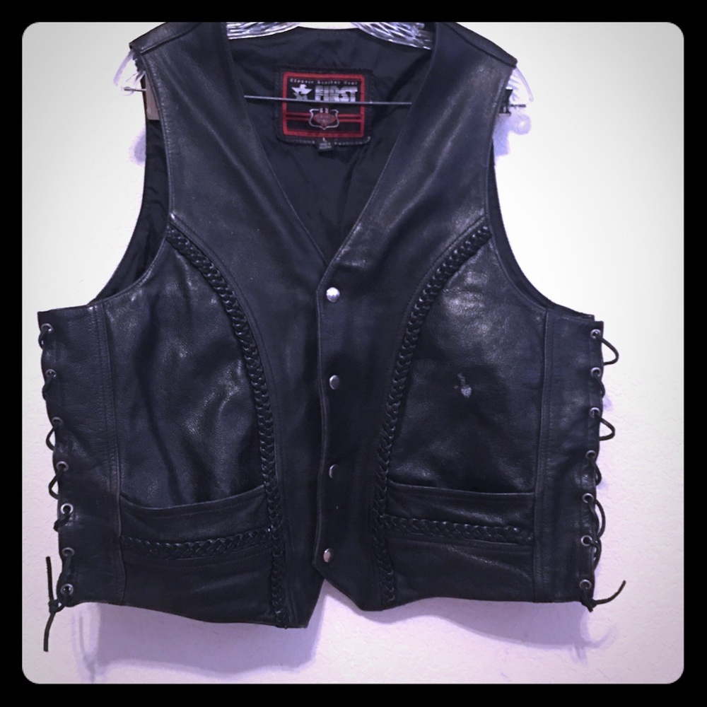 Classic Leather Gear men’s leather vest